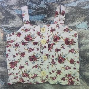 Floral Kids Tank Top